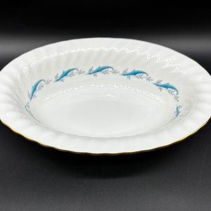 Minton Downing Oval Serving Bowl Bone China England